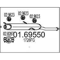 MTS Einddemper 01.69550