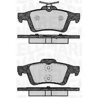 MAGNETI MARELLI Remblokkenset, schijfrem 363916060796