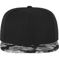 Flexfit Pet 'Roses' grijs / zwart
