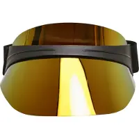 Urban Classics Cool Plastic Visor Oranje Man