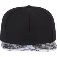 Flexfit Pet 'Sun King' zwart / wit