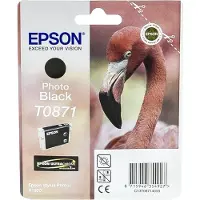 Epson T0871 (C13T08714010) Inktcartridge Foto-zwart