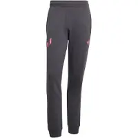 Adidas Broek 'Messi' donkergrijs / lichtroze
