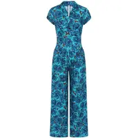 HotSquash Jumpsuit 'Ss26' marine / saffier / aqua / bruin