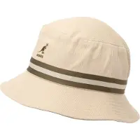 Kangol Hoed 'Lahinch' beige / olijfgroen