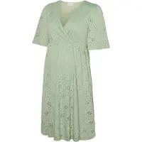 Mamalicious Jurk 'MLAnamaya' pastelgroen