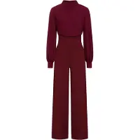 HotSquash Jumpsuit wijnrood