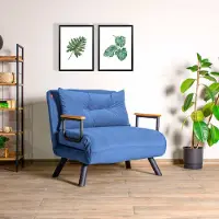 Hannah Home 1.5-zitsslaapbank Sando | Atelier Del Sofa polyester geel 60x69x120 cm slaapbanken | NADUVI