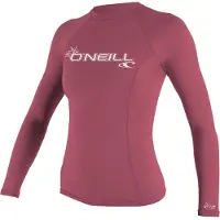 O'Neill Basic Skins Crew Rash Guard Met Lange Mouwen