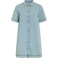 Vila Blousejurk 'VINus' blauw denim