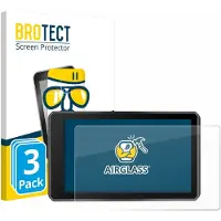 BROTECT Screenprotector 3 Stuks voor Garmin zumo XT3 4.7" Beschermglas transparant