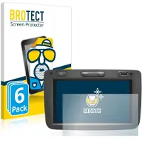 BROTECT - Screenprotector voor Dacia Media Nav - Folie Beschermfolie matte 6 Stuks