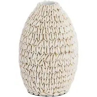 Light & Living Light&living Vaas deco Ø19x28 cm SHELL crème