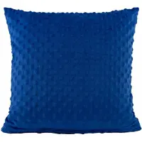 Karo Kinder Minky Kussenhoes 40x40 cm - Zachte Blauwe Bubbels
