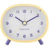 Karlsson Wekker Cheeky Oval Soft Yellow