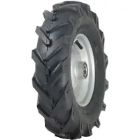 Parnells 4.80/4.00-8 Rotovator met open midden en noppen, velg H8022, 25 mm kogellagers
