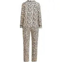 Goldenbay Pyjama 'Columbine' crème / zwart