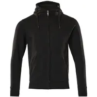 Mascot Kapuzensweatshirt mit Reißverschluss Gimont Crossover 51590-970 Vollschwarz-4XL