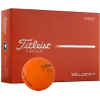 Titleist Velocity Golfballen Oranje 2026
