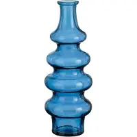 Mica Decorations Vaas Sira Blauw D 14,5 H 40 Cm