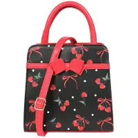Syal Sp. zo.o. Handtas - Cherries and Bows Handbag - meerkleurig | Maat Standard