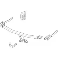 BRINK Vaste trekhaak 512500 Brink voor o.a. RENAULT