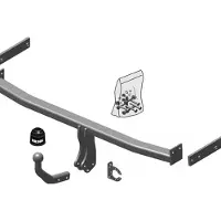 BRINK Vaste trekhaak 518600 Brink voor o.a. RENAULT