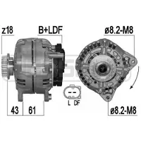 ERA Dynamo / Alternator 210929A