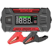 Lokithor Jumpstarter J401X - 12V 2500A Startbooster - Powerbank - Voor koude temperaturen - LED Zaklamp - IP65