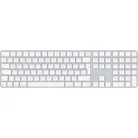 Apple Magic Keyboard with Touch ID and Numeric Keypad - Toetsenbord - USB-C - draadloos - Bluetooth - QWERTY - Internationaal Engels - witte toetsen