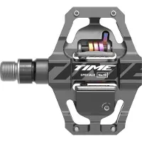 Time Speciale 10 Small Clipless Pedalen Donkergrijs