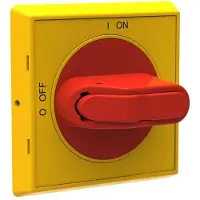 ABB OHYS2AJ - Clip - Rood - Geel - IP65 - 75 gram - 65 mm - 65 mm