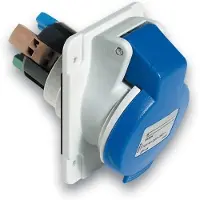 Schneider Electric PKY16F423 CEE-aansluitdoos, 16A, 2 polen + aarde, 200-250 V AC