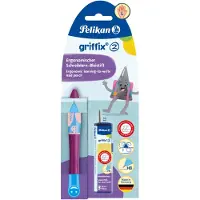 Pelikan Griffix vulpotlood - Linkshandig - Paars/Blauw