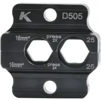 Klauke D504 D504 Persunit Perskabelschoenen 6 tot 16 mm² Geschikt voor merk