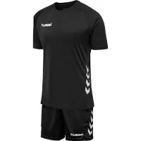 Hummel Trainingspak zwart / wit