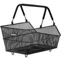 Basil Cento S fietsmand met MIK-bevestiging 7 liter 31 x 21 x 11 cm - zwart