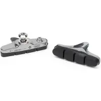 Elvedes Race remblokken 55mm - aluminium cartridge - geschikt voor Shimano velgremmen - per paar