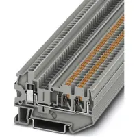 Phoenix Contact 3209515 Doorgangsklem 5.2 mm Spanveer Grijs 50 stuk(s) Piece