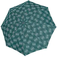 Doppler Fiber Magic Wave Groene Automatische Paraplu