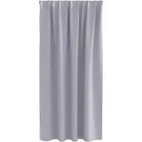 vidaXL Blackout Gordijnen met Ringen 2 st Metaalgrijs 175 x 140 cm