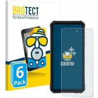 BROTECT - Screenprotector voor Ulefone RugOne Xever 7 Pro - Folie Beschermfolie matte 6 Stuks