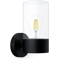 Signify Buitenwandlamp Flareon - Zwart - E27