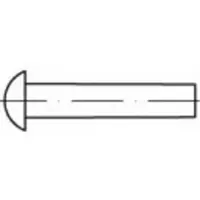 Toolcraft TO-5448645 Halfronde klinknagel 2 mm 1000 stuk(s)