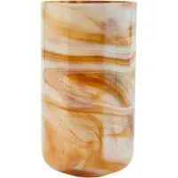 Pols Potten Vaas Marbled Glass Beige L
