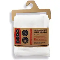 Vente-unique Waterdichte anti-huisstofmijt matrasbeschermer DODO - 160 x 200 cm - IMPER PROTECT