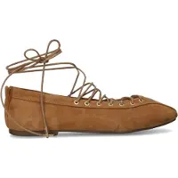 Toral Dames Ballerina's Janis - Camel - Maat 40