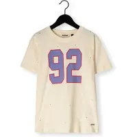 Raizzed T-shirt beige Meisjes Katoen Ronde hals Printopdruk - maat 140
