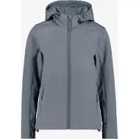 Mountain Peak kinder softshell jas grijs maat 110/116