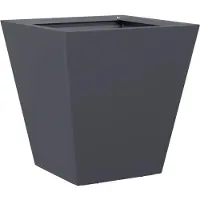 vidaXL Plantenbak 35x35x75 cm roestvrij staal